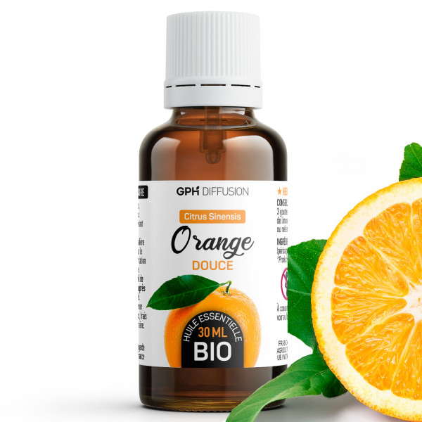 Huile Essentielle d'Orange Douce Bio