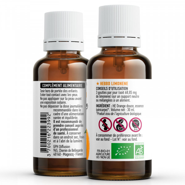 Huile Essentielle d'Orange Douce Bio