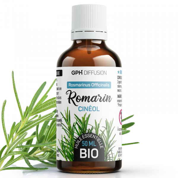 Huile Essentielle de Romarin Cinéol Bio