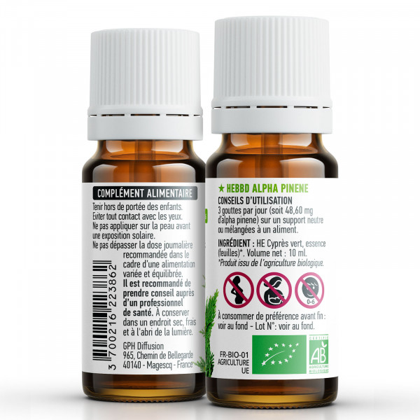 Huile Essentielle de Cyprès Vert Bio