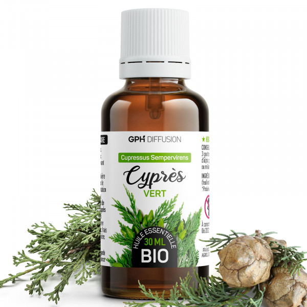 Huile Essentielle de Cyprès Vert Bio