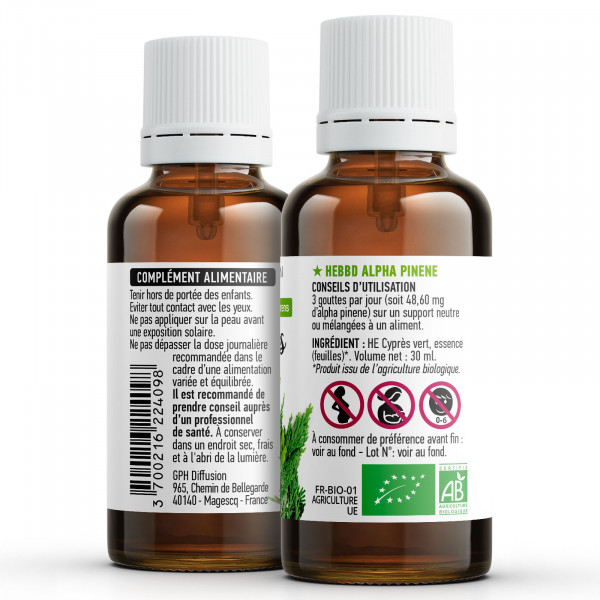 Huile Essentielle de Cyprès Vert Bio