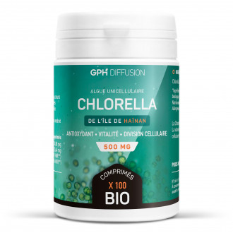 Chlorella Bio - 500mg - 100 comprimés