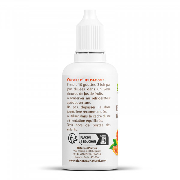 Extrait de Pépins de Pamplemousse Bio 800mg - 100ml - (EPP)