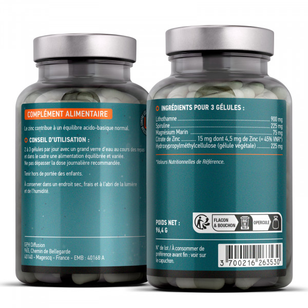 Oligo Basic complexe - 200 gélules végétales