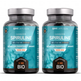 Spiruline Bio 500mg - 600 comprimes