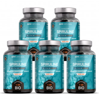 Spiruline Bio - 1500 comprimés 500 mg