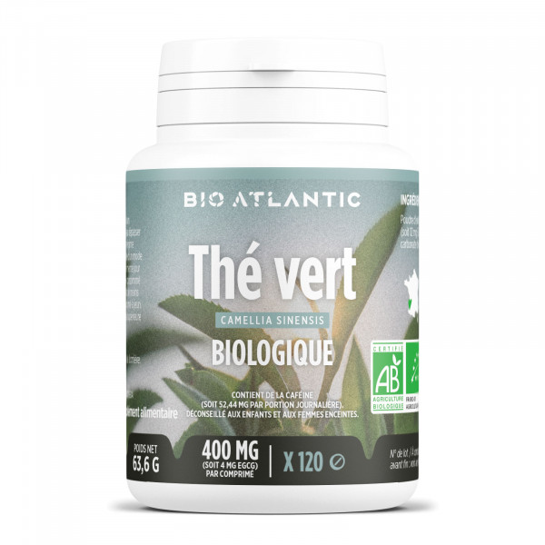 Comprimés Bio - Thé Vert 200
