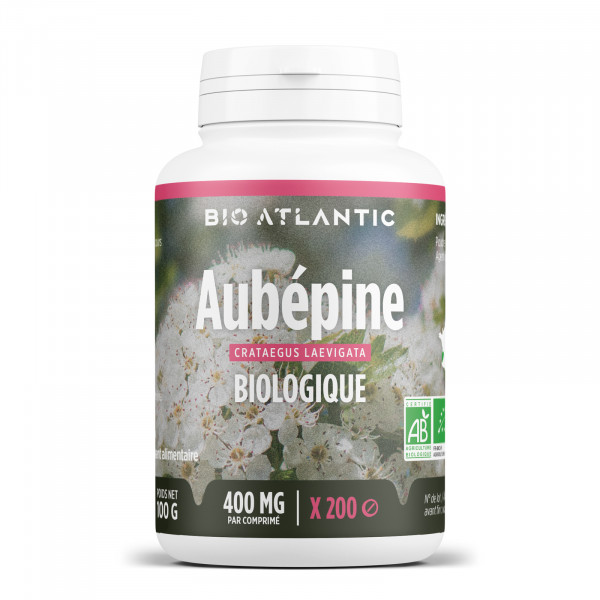 Aubépine Bio - 400mg - 200 comprimés
