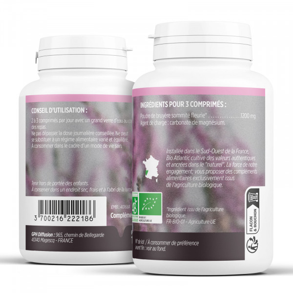Bruyère Bio - 400 mg - 200 comprimés