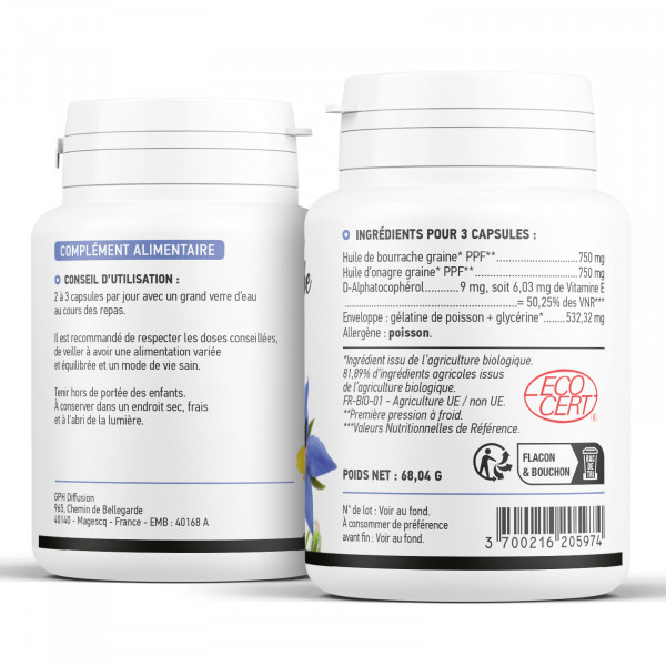 Bourrache Onagre Bio