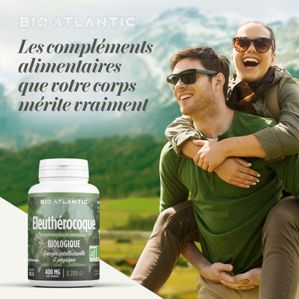 Eleuthérocoque Bio - 400 mg - 200 comprimés