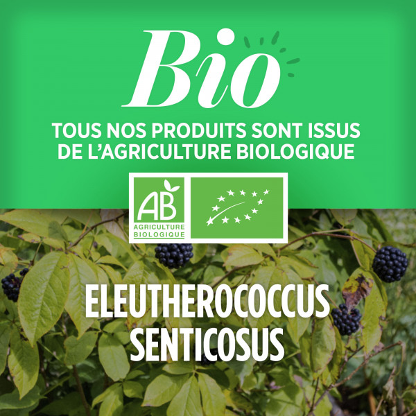 Eleuthérocoque Bio - 400 mg - 200 comprimés