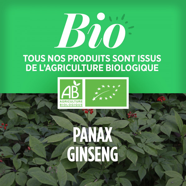 Ginseng Rouge Bio - 400mg 200 comprimés
