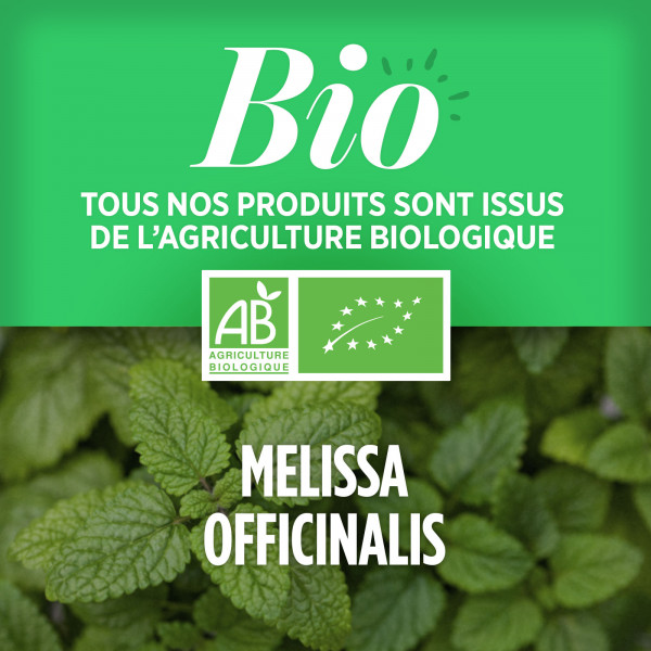 Mélisse Bio - 400mg - 200 comprimés