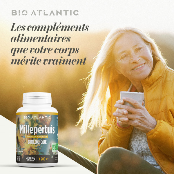 Millepertuis Bio 400 mg - comprimés
