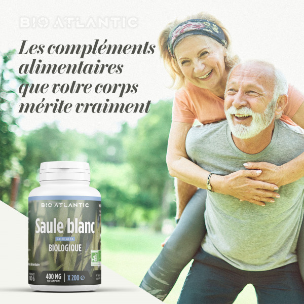 Saule Blanc Bio - 400 mg - Comprimés
