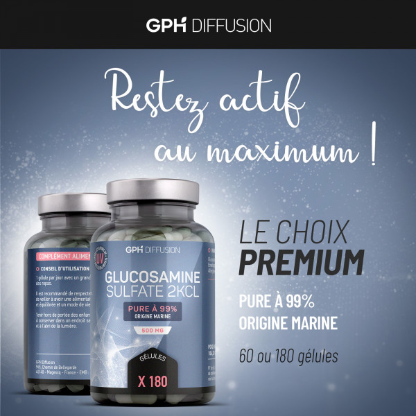 GLUCOSAMINE - 500MG - Gélules