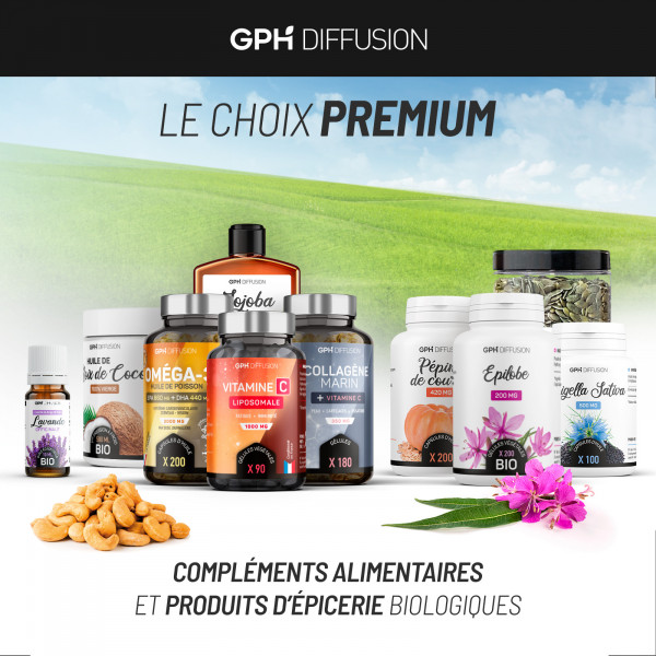 Magnésium Marin + Vitamine B6 - 548 mg - 200 comprimés