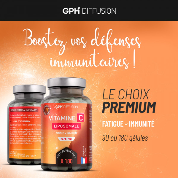 Vitamine C Liposomale 200 mg - Gélules végétales