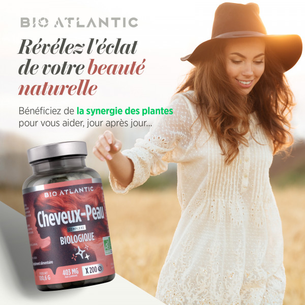 Cheveux / Peau Bio - 403mg