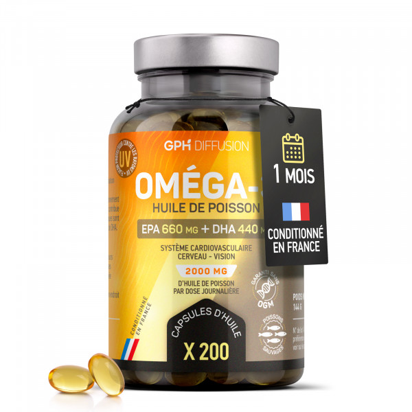 Oméga 3 - 500 mg - Capsules