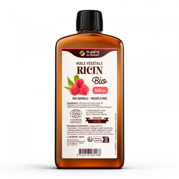 Huile de Ricin Cosmos Bio - 250 ml