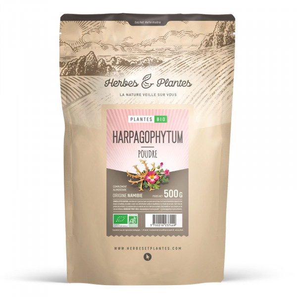 Harpagophytum Bio en poudre 500gr