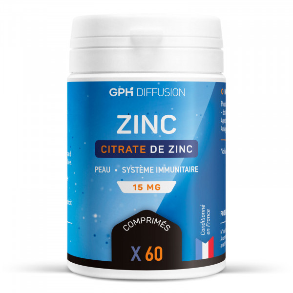Citrate de Zinc - 15 mg - 200 comprimés