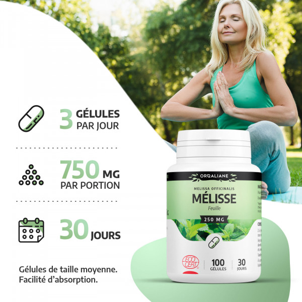 Mélisse - 200 gélules