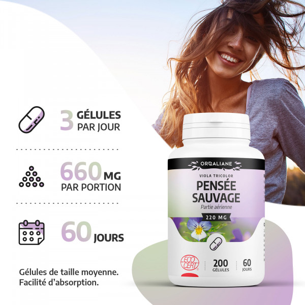 Pensée Sauvage BIO- 200 gélules