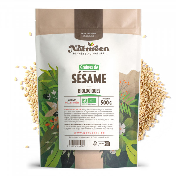 Graines de Sésame Bio - 500g