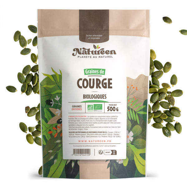 Graines de Courge Bio - 500g