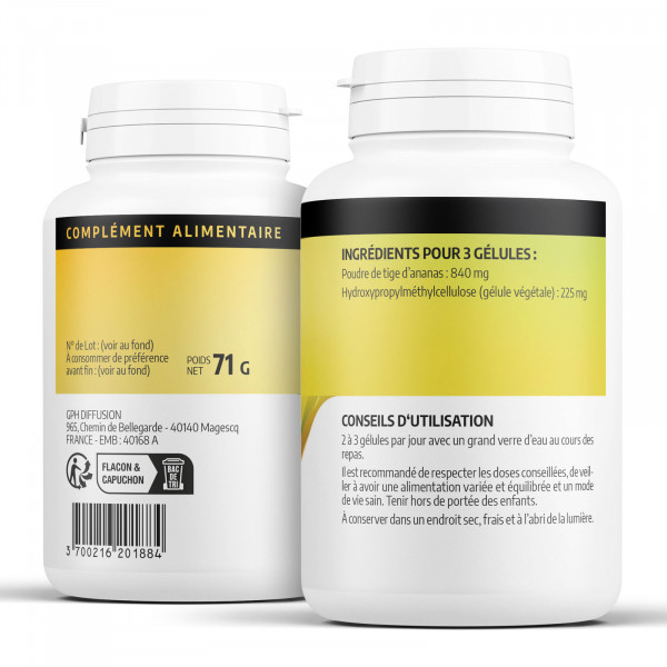 Ananas Tige - 280mg - 200 gélules