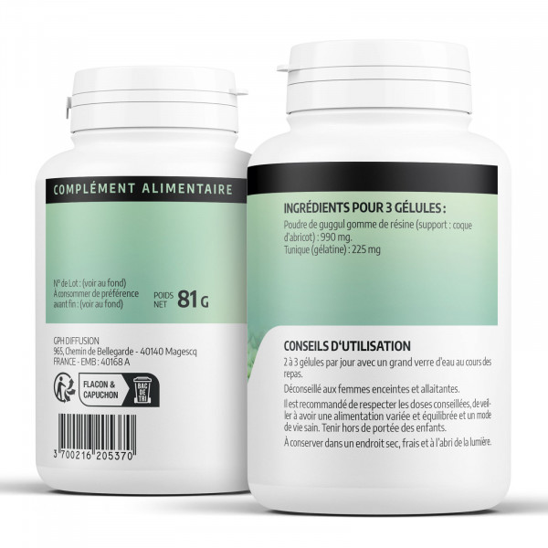 Guggul 330 mg - Gélules