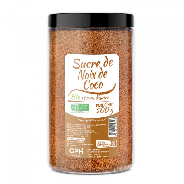 Sucre de Noix de coco Bio