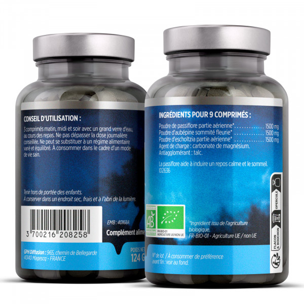 Sommeil Bio - 500 mg - Comprimés