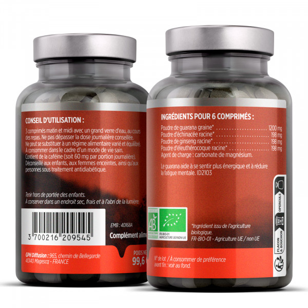 Comprimés Bio - Tonic 200