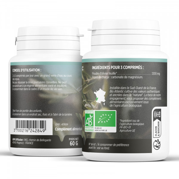 Olivier Bio - 400 mg - 200 comprimés
