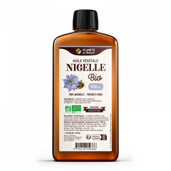 Huile de Nigelle Bio - 250ml