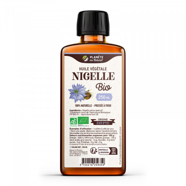 Huile de Nigelle Bio - 250ml