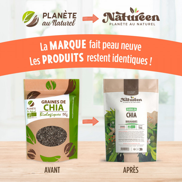 Graines de Chia bio 1kg