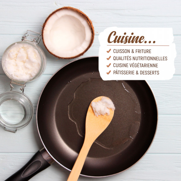 Huile de Coco Bio - 1L