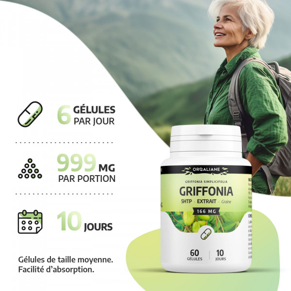 Griffonia Extrait 166 mg - gélules