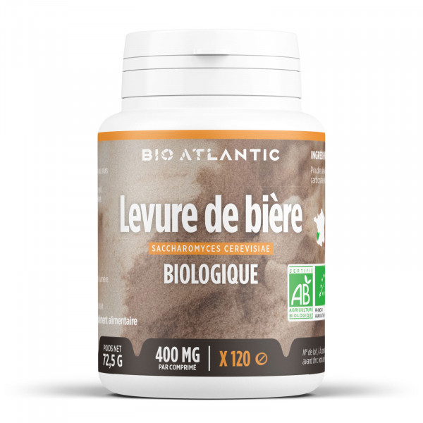 Levure de bière Bio 400mg - 200 Comprimés