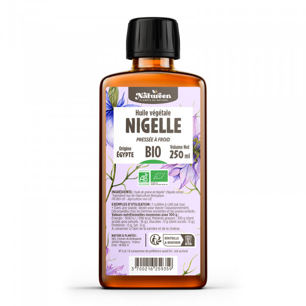 Huile de Nigelle Bio