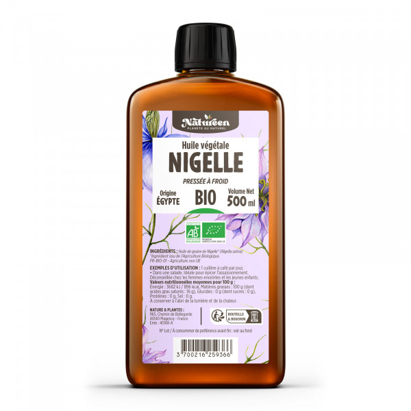 Huile de Nigelle Bio