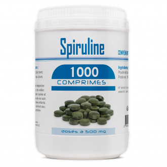 Spiruline - 500 mg - 1000 comprimés
