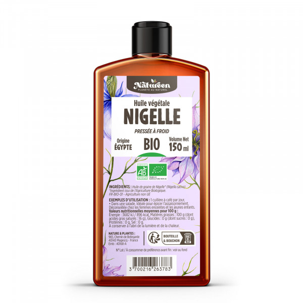 Huile de Nigelle Bio