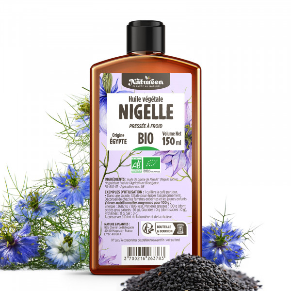 Huile de Nigelle Bio
